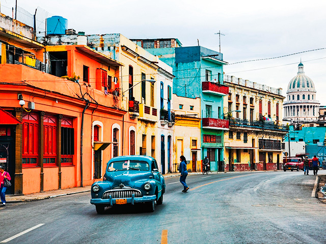 キューバの首都ハバナ