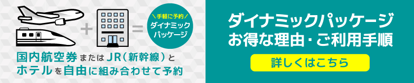 ダイナミックパッケージ利用方法へ