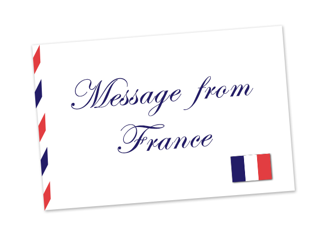 Message from フランス観光開発機構