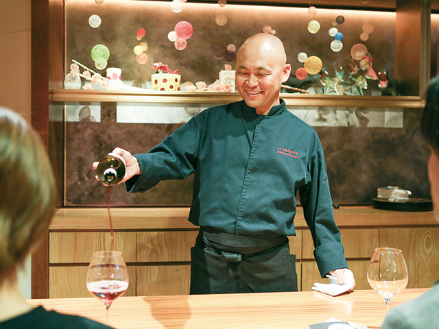 岡元 信シェフ(「La BOMBANCE」料理長)