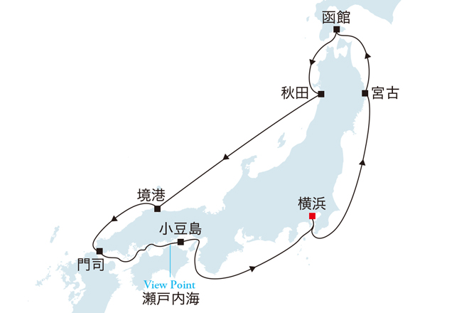 航路図