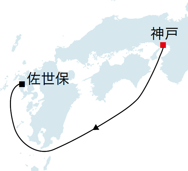 航路図