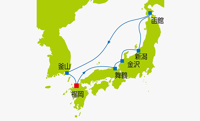 航路図