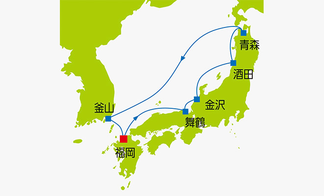 航路図