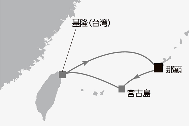 航路図