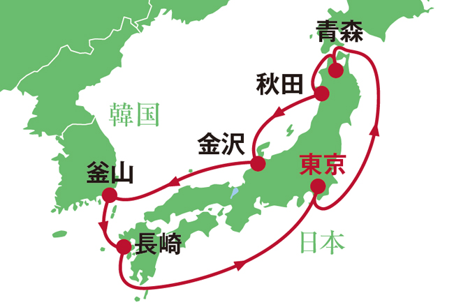 航路図