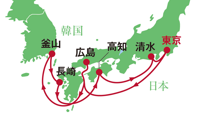 航路図