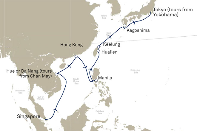 航路図