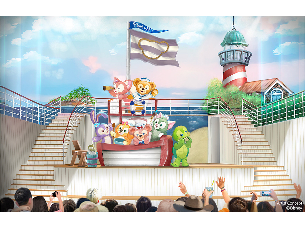 ダッフィーとフレンドシップ