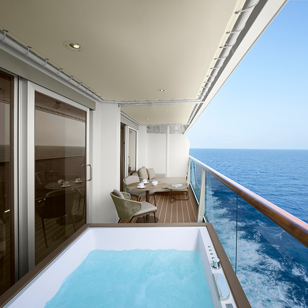 ジャグジー付きコーブレジデンス