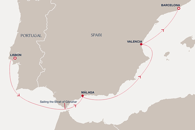 航路図