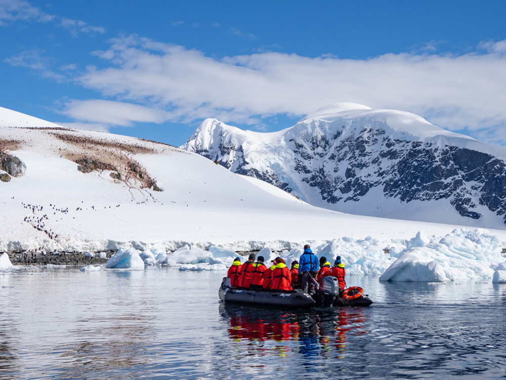 南極大陸に上陸！