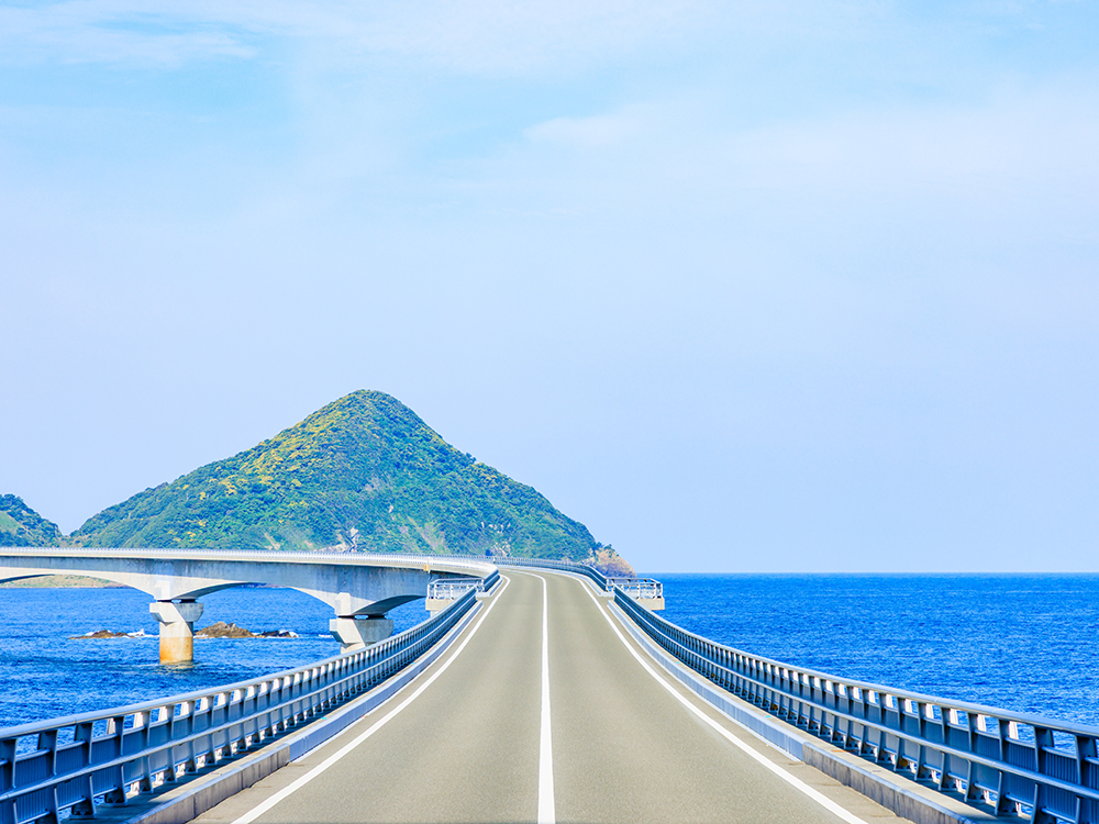 上甑島・中甑島・下甑島と縦に3島を連ねる甑島列島/鹿児島