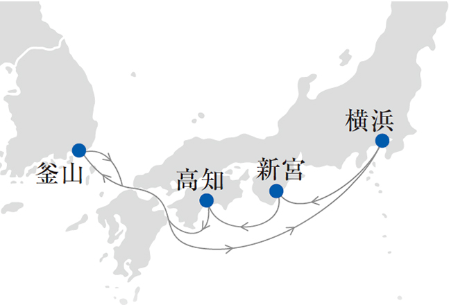 航路図