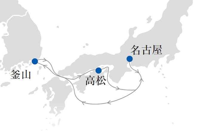 航路図