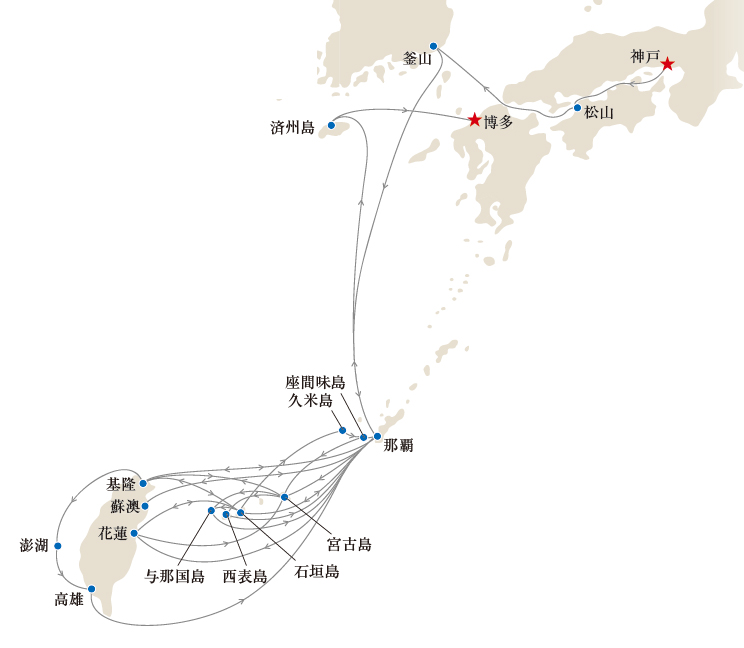 航路図