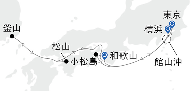 航路図