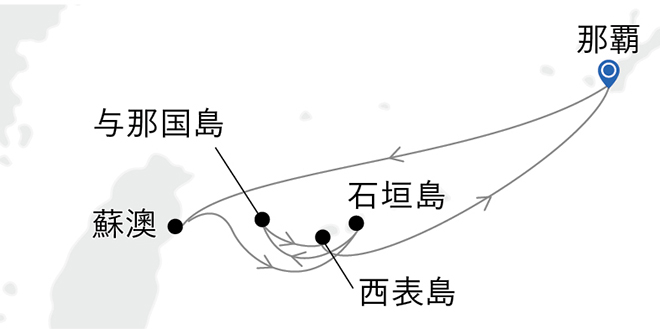 航路図
