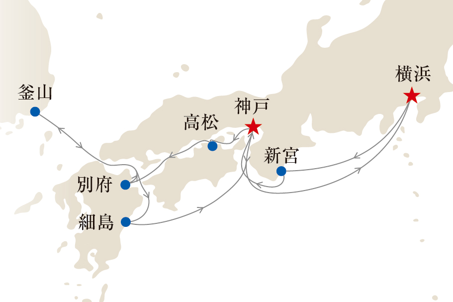 航路図