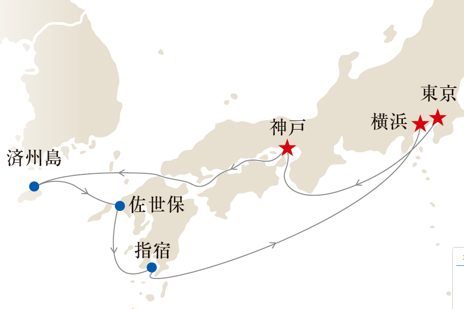 航路図