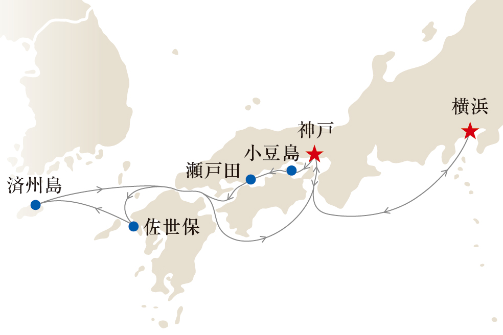 航路図