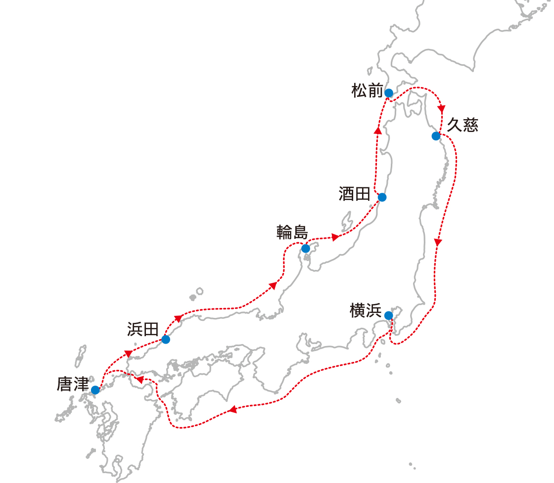 航路図