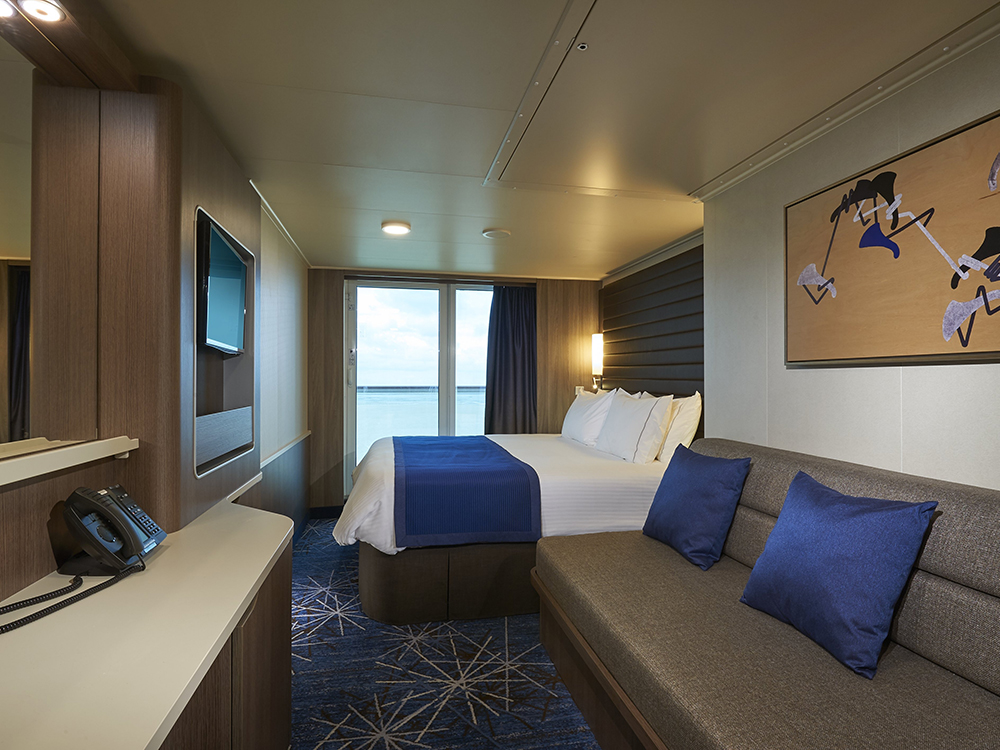 海側バルコニー