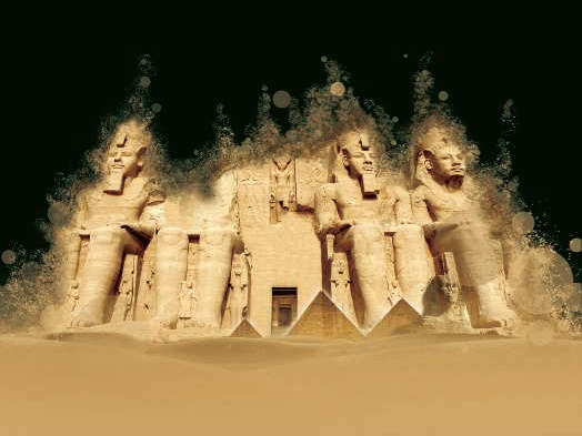 砂で世界旅行 エジプト編