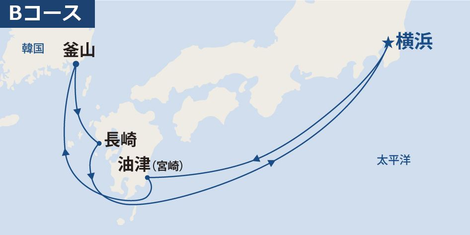 ダイヤモンド・プリンセス航路図