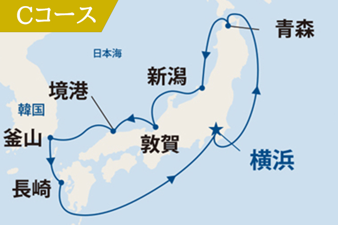 ダイヤモンド・プリンセス航路図