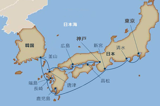 航路図