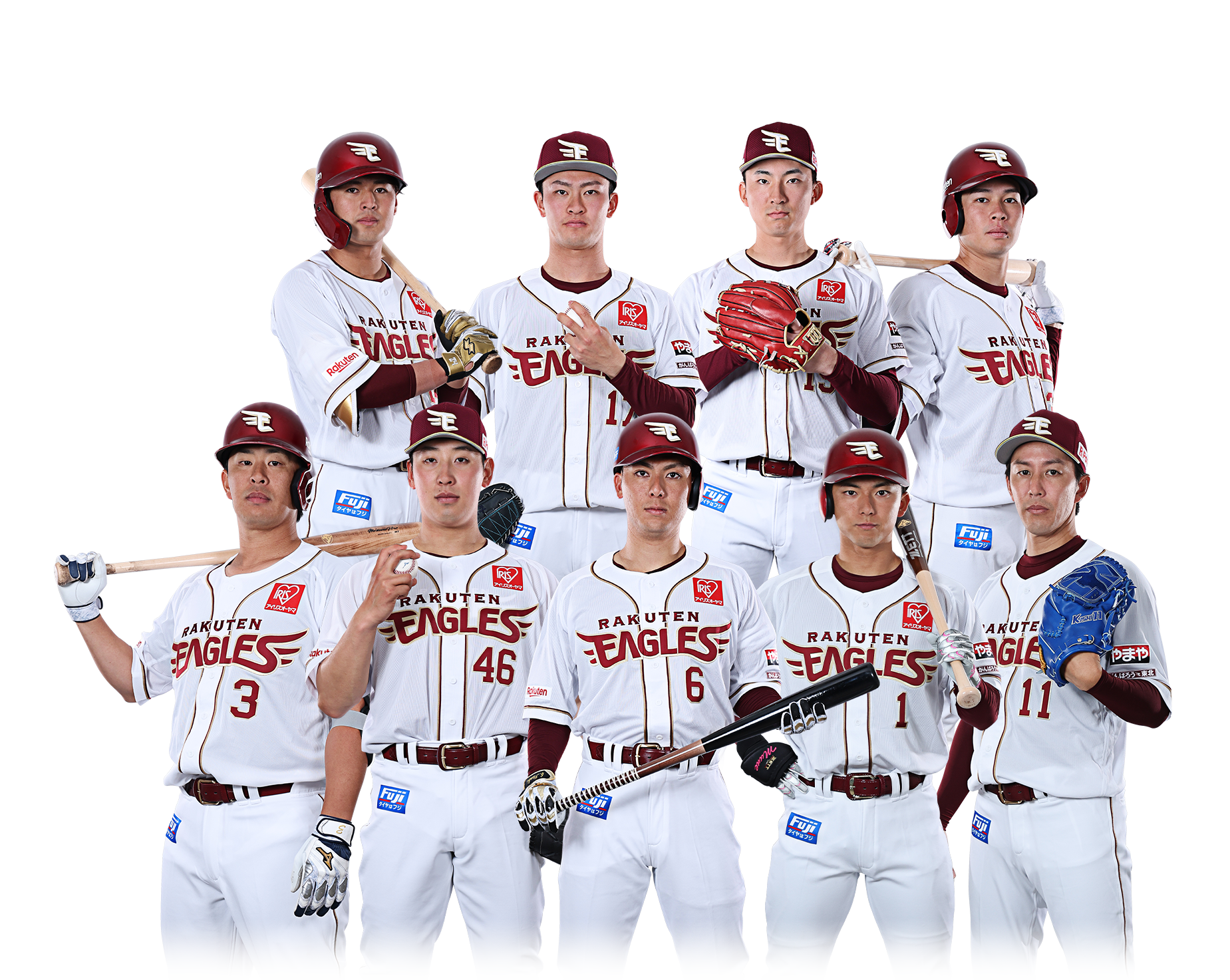 楽天イーグルスの選手たち