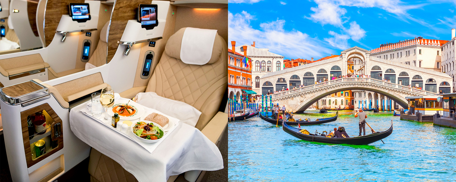 【2026年5～10月出発】エミレーツ航空ビジネスクラスで行くヨーロッパの旅（イタリア･フランス･イギリス）