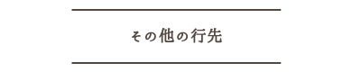 その他の行先