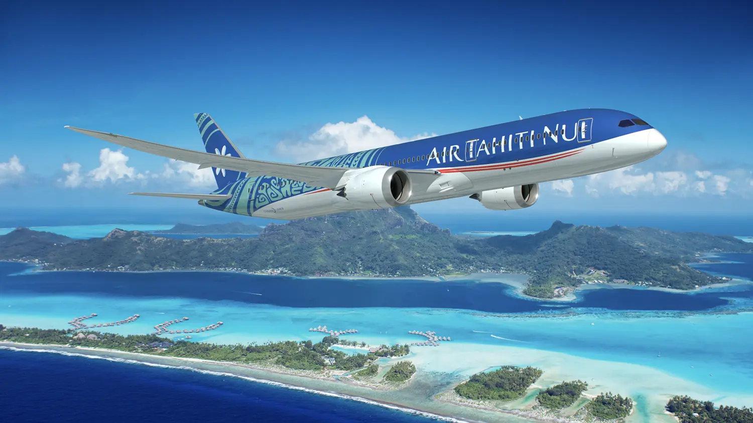 エア タヒチ ヌイ　機影