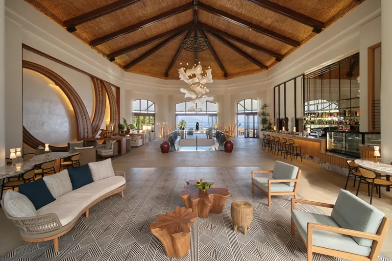 ヒルトン・ホテル・タヒチ　ロビー