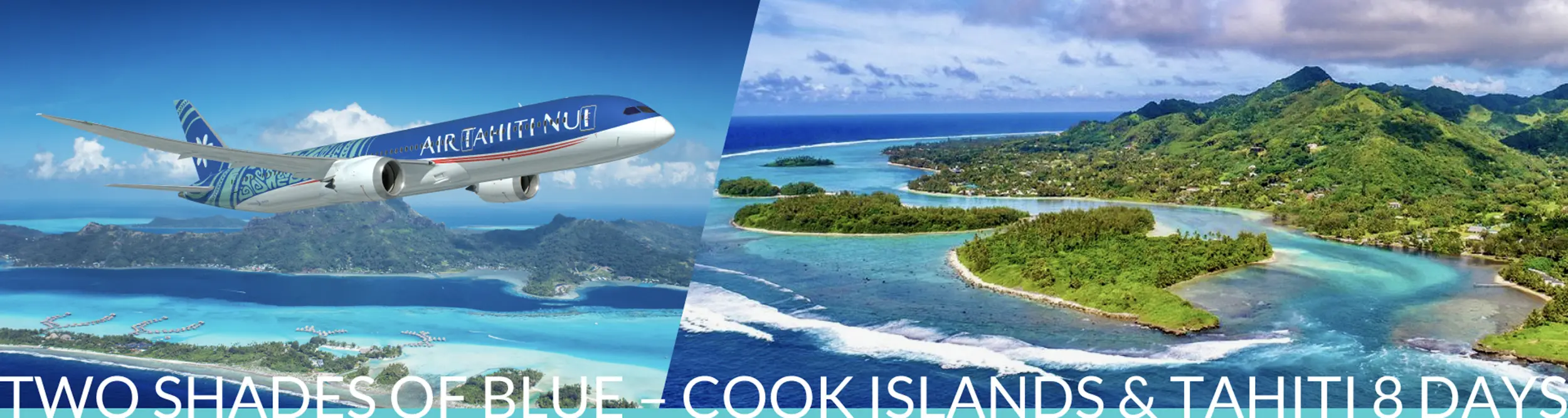 エアタヒチヌイ　機影　クック諸島　ラロトンガ