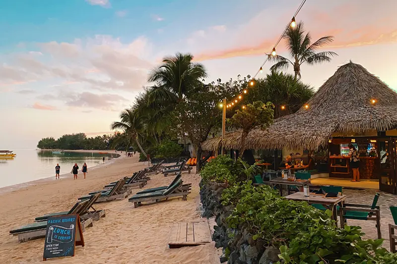 パシフィックリゾート・ラロトンガ　レストラン