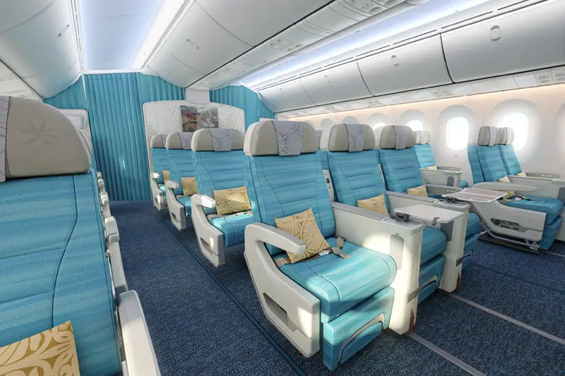 プレミアムクラス　シート　全体