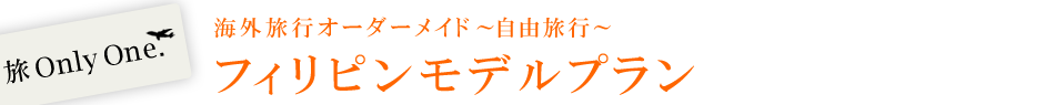 フィリピンモデルプラン