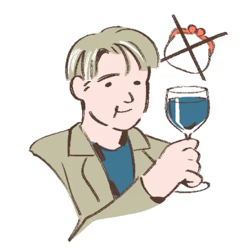 嬉しそうな表情の女性