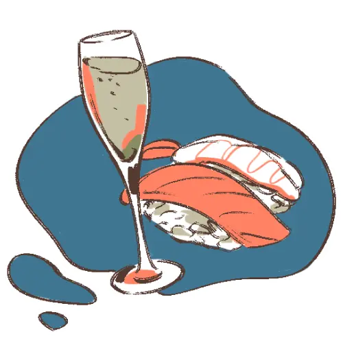 嬉しそうな表情の女性