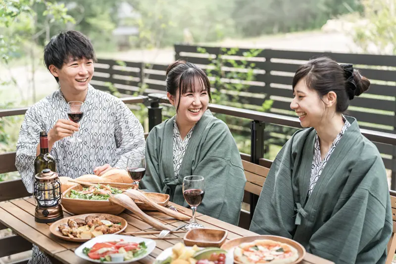 友人と楽しむイメージ