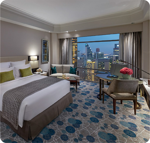 クアラルンプールマンダリンオリエンタル客室