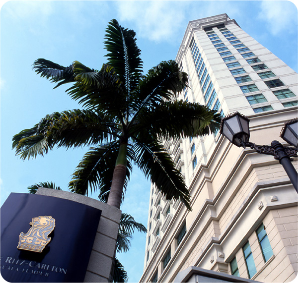 クアラルンプールリッツカールトン外観