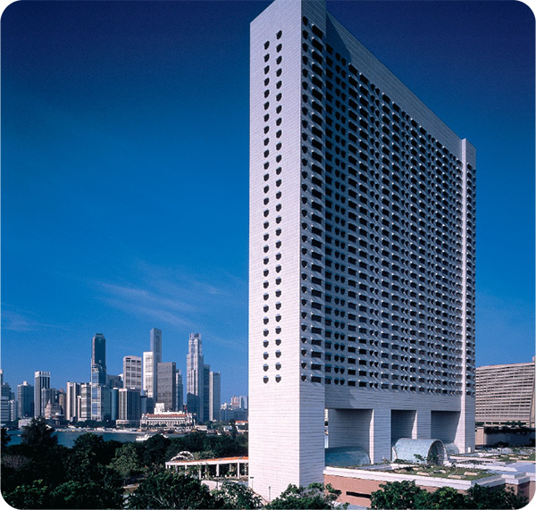 シンガポールリッツカールトン外観