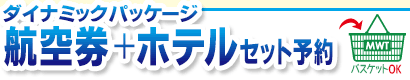 ダイナミックパッケージ アメリカ・カナダ行き航空券＋ホテルご希望の方はこちら！