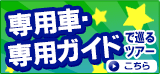 専用車･専用ガイドで巡る