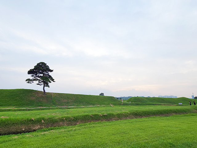 夕日の名所・清州井北洞土城（清州）