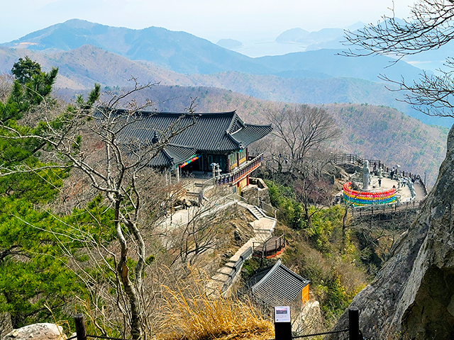 韓国三大海水観音聖地のひとつ菩薩庵（ポリアム）【南海】